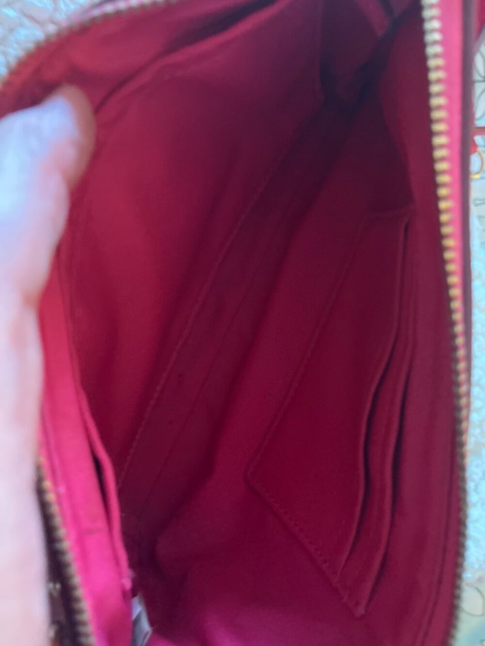 Coach Bright Pink Pebbled Leather Crossbody Purse Adjustable Strap - Picture 8 of 8